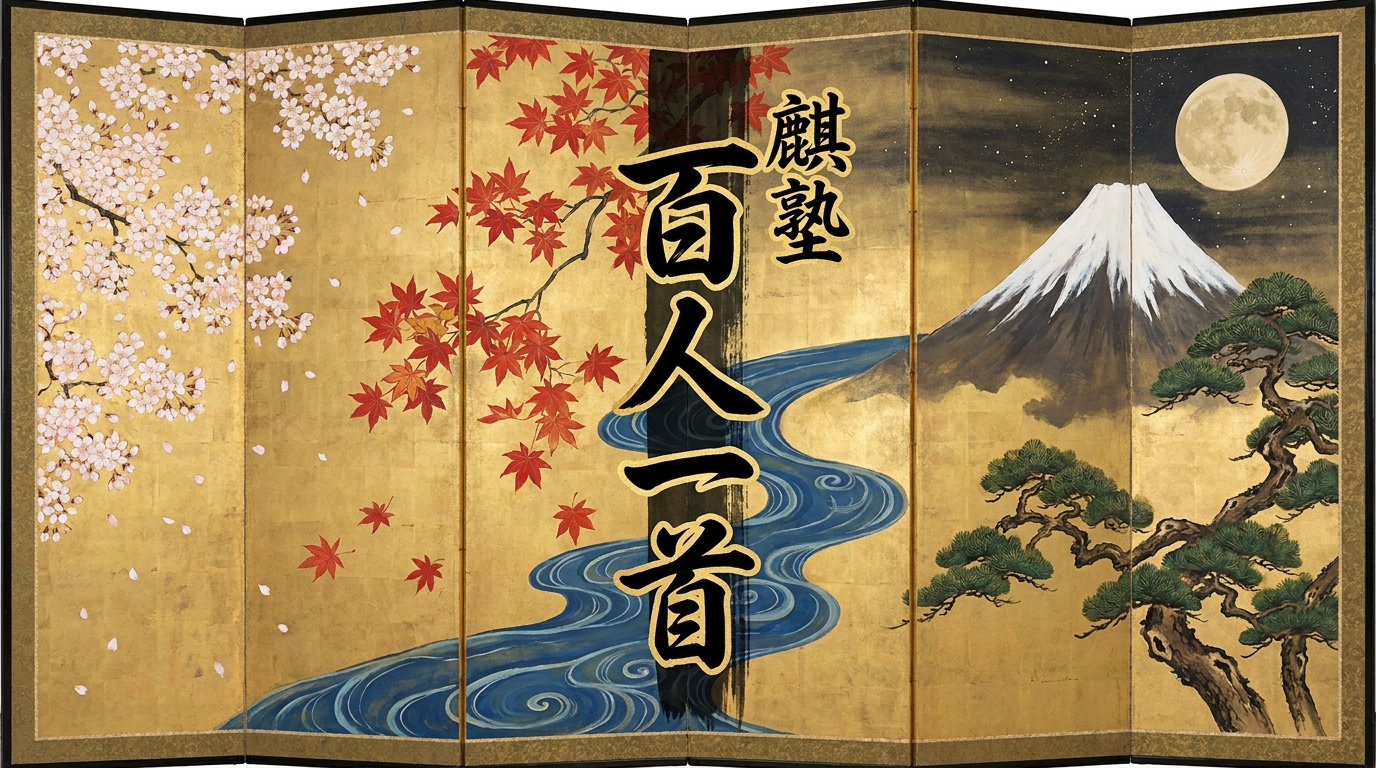 麒塾 百人一首